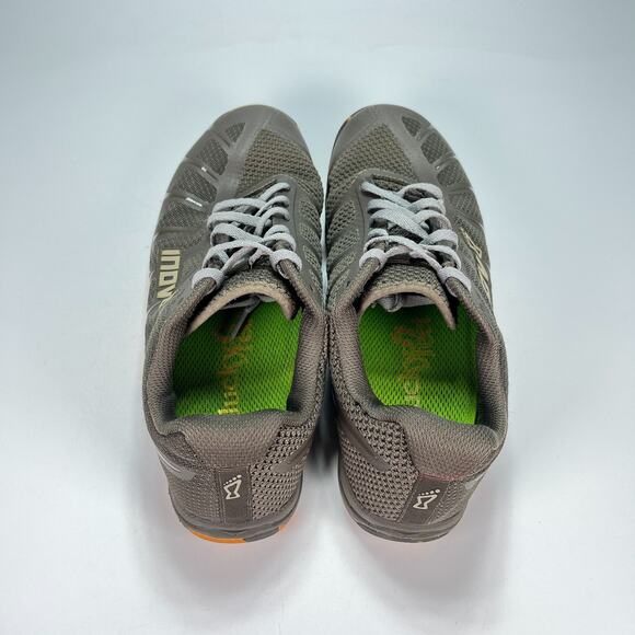 Inov 8 F Lite 235 V3 Gray Orange Cross Training Shoes Lace Up Men's Size 11.5 - Picture 6 of 11